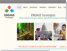 Tablet Screenshot of engagestrategies.us
